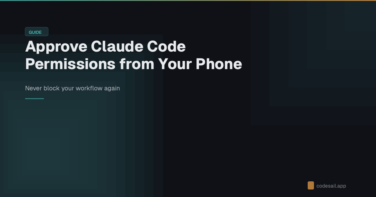 Approve Claude Code permissions remotely