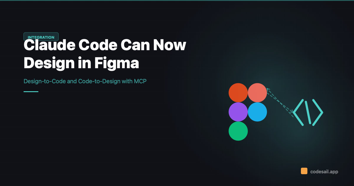 Claude Code Can Now Design in Figma