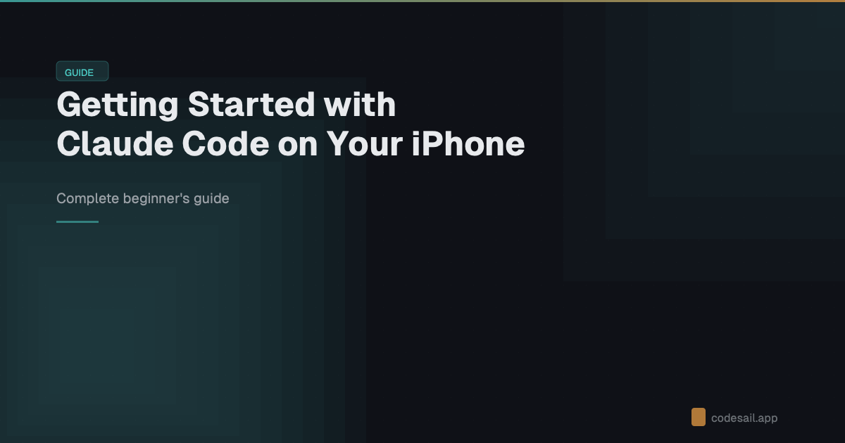 Getting started with Claude Code on iPhone